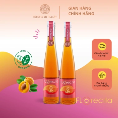 Combo 2 chai rượu Mơ Má Đào Florecita 375ml 14,5% - Tặng hộp đẹp, giá 295k