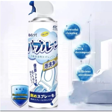 Combo 2 chai xịt bột tuyệt vệ sinh toilet và bồn tắm – Siêu sạch, loại bỏ mảng bám, 35.000 VND