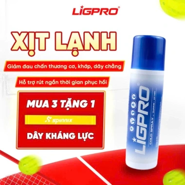 Combo 2 chai xịt LIGPRO 200ml – Xịt lạnh giảm đau, xịt nóng nhanh, xoa bóp xương khớp, giá chỉ 89.000đ 2
