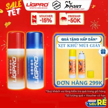 Combo 2 chai xịt LIGPRO 200ml – Xịt lạnh giảm đau, xịt nóng nhanh, xoa bóp xương khớp, giá chỉ 89.000đ 7