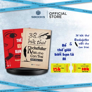 Combo 2 Cuốn 38 Thư Rockefeller Con Trai - Để Thế Giới Biết Bạn Là Ai - 324.000đ