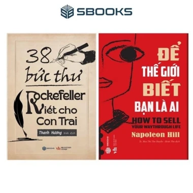 Combo 2 Cuốn 38 Thư Rockefeller Con Trai - Để Thế Giới Biết Bạn Là Ai - 324.000đ 2 Combo 2 Cuốn 38 Thư Rockefeller Con Trai - Để Thế Giới Biết Bạn Là Ai - 324.000đ 2