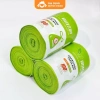 Combo 2 cuộn 50 túi rác ngải cứu dày chắc, dây buộc, chống rò rỉ nước 18.619 VND
