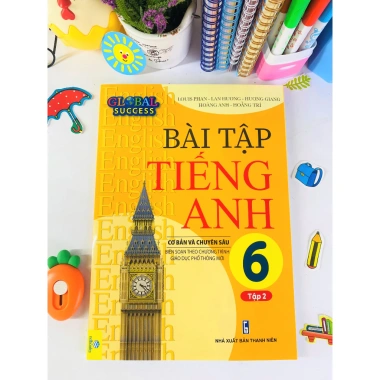 Combo 2 cuốn Bài Tập Tiếng Anh 6 Cơ Bản & Chuyên Sâu - CT Global Success - Ndbooks - Giá 75.650₫ 7