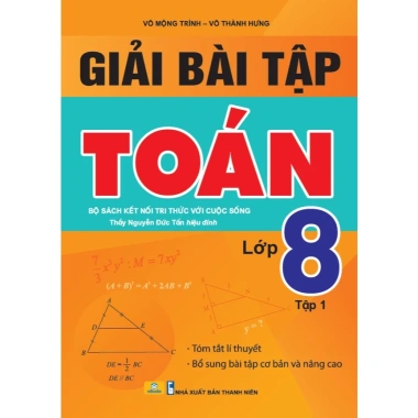 Combo 2 Cuốn Giải Bài Tập Toán 8 - Sách Kết Nối Tri Thức Với Cuộc Sống ndbooks Giá ưu đãi 159.120 VND