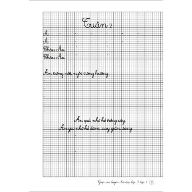 Combo 2 cuốn Giúp Em Luyện Chữ Đẹp Lớp 3 - CT GDPT mới - Giá 52.200đ - ndbooks 7