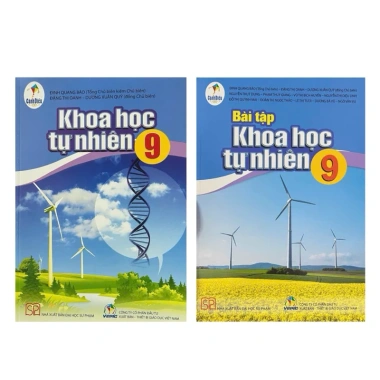 Combo 2 cuốn Khoa học tự nhiên + Vở bài tập lớp 9 Cánh Diều - Giá ưu đãi 95.000