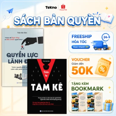 Combo 2 cuốn Quyền lực lãnh đạo & Thiên hạ tâm kế - Giá ưu đãi 279.000₫ - Dân Trí