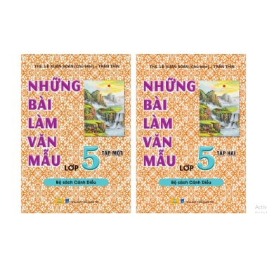 Combo 2 Cuốn Sách Bài Làm Văn Mẫu Lớp 5 - Cánh Diều - Giá chỉ 126.400đ | ndbooks