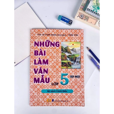 Combo 2 Cuốn Sách Bài Làm Văn Mẫu Lớp 5 - Cánh Diều - Giá chỉ 126.400đ | ndbooks