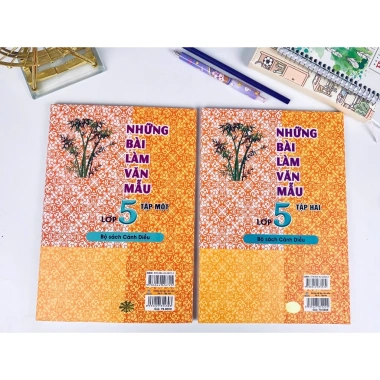 Combo 2 Cuốn Sách Bài Làm Văn Mẫu Lớp 5 - Cánh Diều - Giá chỉ 126.400đ | ndbooks