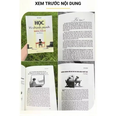 Combo 2 cuốn Sách Học Vì Chính Mình và Đọc Sách Đa Lựa Chọn - Giá 62.000 VND