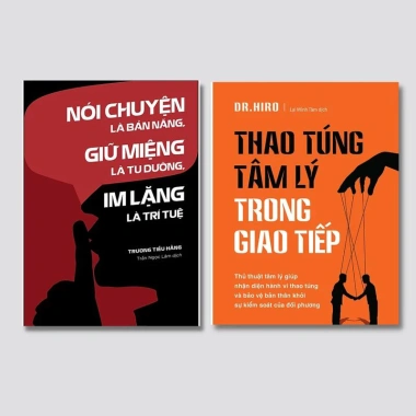 Combo 2 cuốn Sách Nói Chuyện Là Bản Năng - Giữ Miệng Là Tu Dưỡng - Thao Túng Tâm Lý Giao Tiếp - Hiệu Sách 1.980 - Giá 257.760 VND 2 Combo 2 cuốn Sách Nói Chuyện Là Bản Năng - Giữ Miệng Là Tu Dưỡng - Thao Túng Tâm Lý Giao Tiếp - Hiệu Sách 1.980 - Giá 257.760 VND 2
