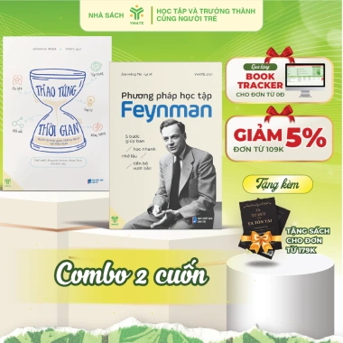 Combo 2 cuốn Thao Túng Thời Gian + 5 Phương Pháp Học Tập Feynman YMATE 108.800₫
