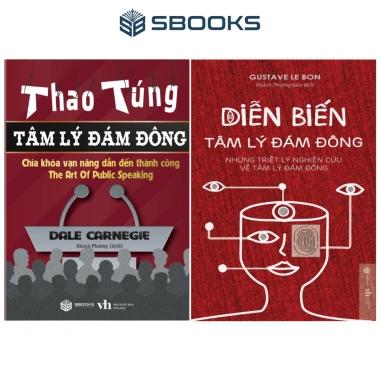 Combo 2 Cuốn Thao Túng và Diễn Biến Tâm Lý Đám Đông - SBOOKS Giá Ưu Đãi 170k