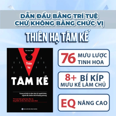 Combo 2 cuốn Thiên hạ tâm kế & Thuật nhìn người - Dân Trí, Giá ưu đãi 279.000 VND