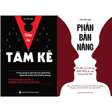 Combo 2 cuốn Thiên hạ tâm kế và Phản bản năng - NXB Dân Trí TVN20-22 279.000 VND 4 Combo 2 cuốn Thiên hạ tâm kế và Phản bản năng - NXB Dân Trí TVN20-22 279.000 VND 4