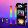 Combo 2 đèn LED RGB V42 nháy nhạc, APP, decor PC TV phòng, cao 42cm, đẹp 9