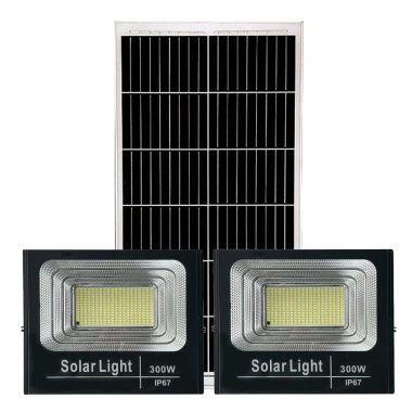 Combo 2 Đèn Năng Lượng Mặt Trời + 1 Tấm Pin 40-300W - Giá chỉ 669.000₫, ưu đãi lớn 4