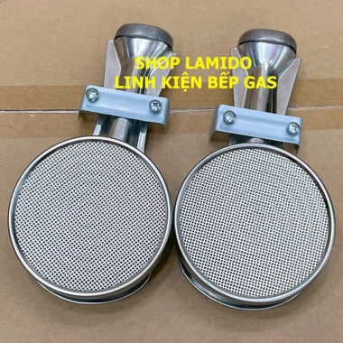 Combo 2 điếu inox bếp gas hồng ngoại 9cm sứ trắng - Họng đầu đốt chia lửa gốm CERAMIC, giá chỉ 75.000 VND 7