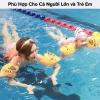 Combo 2 Đôi Phao Tập Bơi PVC Tự Bơm Hơi Đeo Cánh Tay Cho Bé & Người Lớn 2