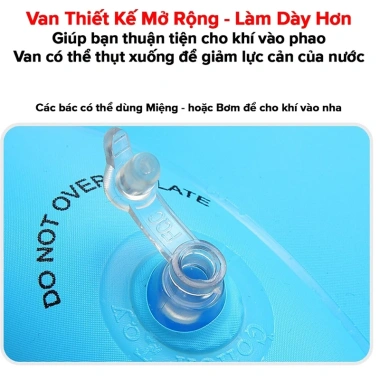 Combo 2 Đôi Phao Tập Bơi PVC Tự Bơm Hơi Đeo Cánh Tay Cho Bé & Người Lớn