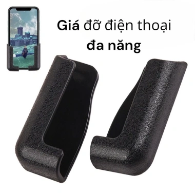 Combo 2 Giá Đỡ Điện Thoại Nhựa - Gắn Xe Hơi và Tường, Thích Mọi Dòng, 30K 3