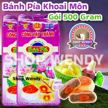 Combo 2 Gói Bánh Pía Khoai Môn Trứng Muối 500g - Giá ưu đãi 220.000đ 2