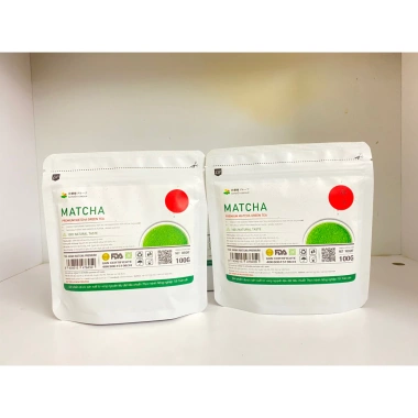 Combo 2 gói Bột Matcha Premium Satoen 100g - Matcha Nhật Bản, giá ưu đãi 180.000₫ 2