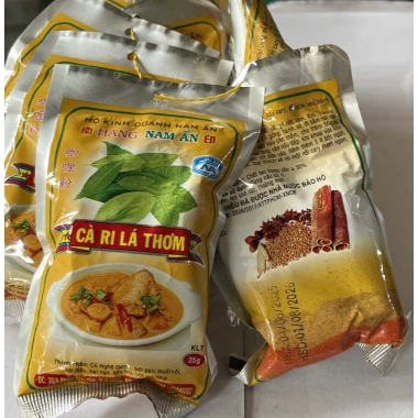 Combo 2 Gói Gia Vị Bò Kho Lá Thơm, Cà Ri Nam Ấn, Bột Cari Nẹy 20g Giá 19.000đ