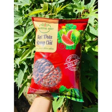 Combo 2 gói hạt dưa rang Cùi Trường Đạt 500gr - Giá 275k, giòn ngon, ăn vặt lý tưởng