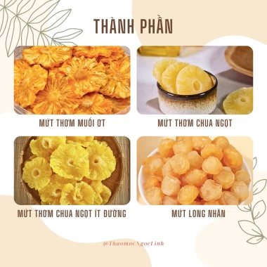 Combo 2 gói mứt Tết tự chọn – xi muội, nho, long nhãn, muối ớt, trần bì – 37.900₫ 3