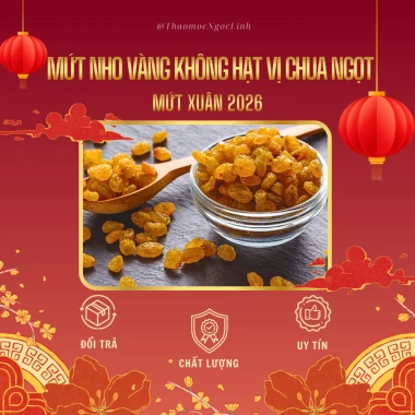 Combo 2 gói mứt Tết tự chọn – xi muội, nho, long nhãn, muối ớt, trần bì – 37.900₫ 9