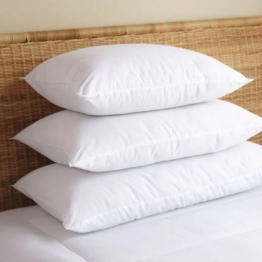 Combo 2 gối nằm + 1 gối ôm ruột bông trắng tinh khiết giá chỉ 69.000 VND 6