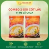 Combo 2 Gói Nước Cốt Lẩu Vị Me Cà Chua Ngọc Minh Anh 200g - Giá chỉ 108.900₫