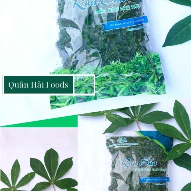 Combo 2 gói Rau Sắn Tuyển Chọn - Quân Hải Foods, tươi ngon, giàu dinh dưỡng, chỉ 136.000₫