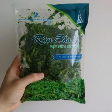 Combo 2 gói Rau Sắn Tuyển Chọn - Quân Hải Foods, tươi ngon, giàu dinh dưỡng, chỉ 136.000₫