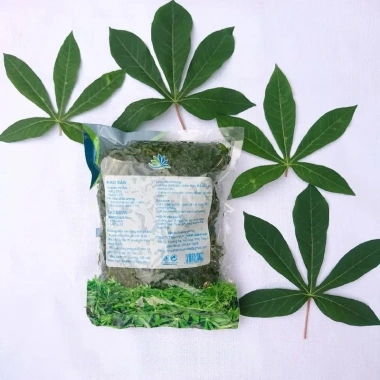 Combo 2 gói Rau Sắn Tuyển Chọn - Quân Hải Foods, tươi ngon, giàu dinh dưỡng, chỉ 136.000₫