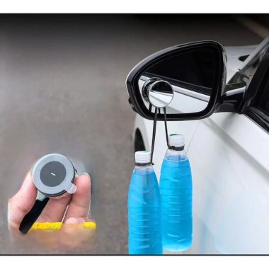 Combo 2 Gương Cầu Lồi Hít Chân Không Xoay 360 do Không Viền - Phụ Ô Tô và Xe Máy, Giá Ưu Đãi 32.000 VND