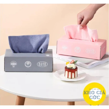 Combo 2 Hộp 20 Khăn Rút Tiện Lợi - Khăn Vải Siêu Thấm, Đa Năng Lau Bếp, Bát Đĩa, Tái Sử Dụng - Giá 42.990đ 4
