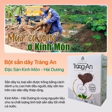 Combo 2 Hộp Bột Sắn Dây và Hạt Chia Tràng An - Tặng 10 Gói Nguyên Chất, Chỉ 190k 3 Combo 2 Hộp Bột Sắn Dây và Hạt Chia Tràng An - Tặng 10 Gói Nguyên Chất, Chỉ 190k 3
