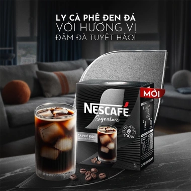 Combo 2 hộp Cà phê đen hòa tan NESCAFÉ Signature - Đậm đà tuyệt hảo chỉ 105.000₫ 6 Combo 2 hộp Cà phê đen hòa tan NESCAFÉ Signature - Đậm đà tuyệt hảo chỉ 105.000₫ 6
