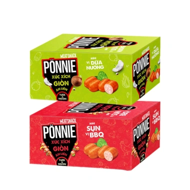Combo 2 Hộp Hotdog Pönnie Xúc Xích Giòn Ăn Liền 20 cây/20g - Giá chỉ 209.000₫ 3
