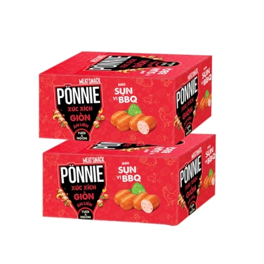 Combo 2 Hộp Hotdog Pönnie Xúc Xích Giòn Ăn Liền 20 cây/20g - Giá chỉ 209.000₫ 6