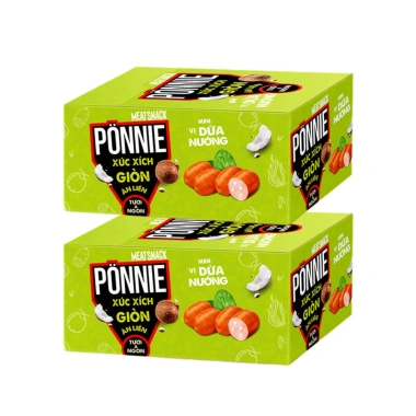 Combo 2 Hộp Hotdog Pönnie Xúc Xích Giòn Ăn Liền 20 cây/20g - Giá chỉ 209.000₫ 8