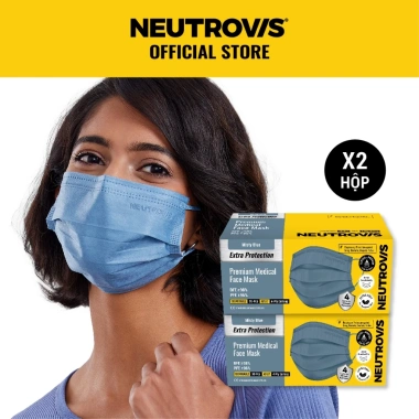 Combo 2 Hộp KTYT Kháng Khuẩn 4 Lớp Neutrovis 30 Cái/Hộp Giá Ưu Đãi 150.000₫ 10