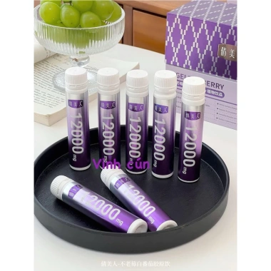 Combo 2 hộp Nước Uống Collagen Trắng Da Cà Chua Young Berry 12.000mg 30ml - Giá 530.000₫