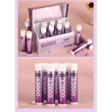Combo 2 hộp Nước Uống Collagen Trắng Da Cà Chua Young Berry 12.000mg 30ml - Giá 530.000₫