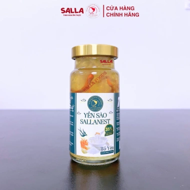 Combo 2 hộp quà Tết Yến sào SALLANEST 35% vị Đông Trùng - 5 hũ 150ml, giá ưu đãi 289.000₫ 4