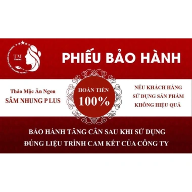 Combo 2 hộp Sâm Nhưng Plus - Viên ăn ngon, ngủ sâu, cải thiện tiêu hoá, tăng cân an toàn, giá ưu đãi 900.000₫ 8